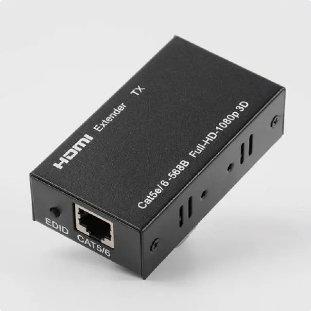 Alt view image 2 of 3 - HDMI Extender Single cable 60m HDMI to RJ45 network extension transmission signal amplifier