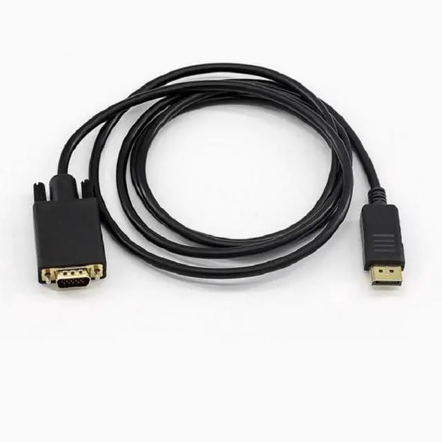 Alt view image 3 of 4 - 1.8m DP to VGA conversion cable Displayport to VGA display conversion cable VGA HD data cable