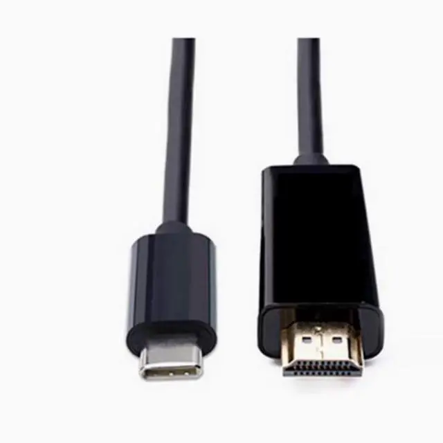 Alt view image 2 of 3 - Type-c to HDMI female 1.8m mobile phone transfer cable USB-c revolution HDMI female display HD conversion cable