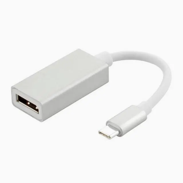 Alt view image 2 of 4 - type-C TO DP female conversion cable USB3.1TO large DP TYPE-C display notebook HD data cable