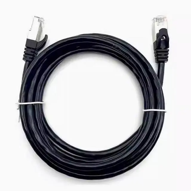 Main image of Six categories of Gigabit network cable Home indoor computer router broadband connection cable cat6 shielding head finished jumper 16.4 ft.