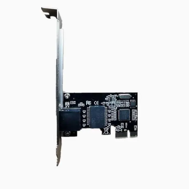 Alt view image 2 of 4 - High-speed PCIE network card Desktop built-in PCI-E Gigabit network card 1000M adaptive Ethernet card