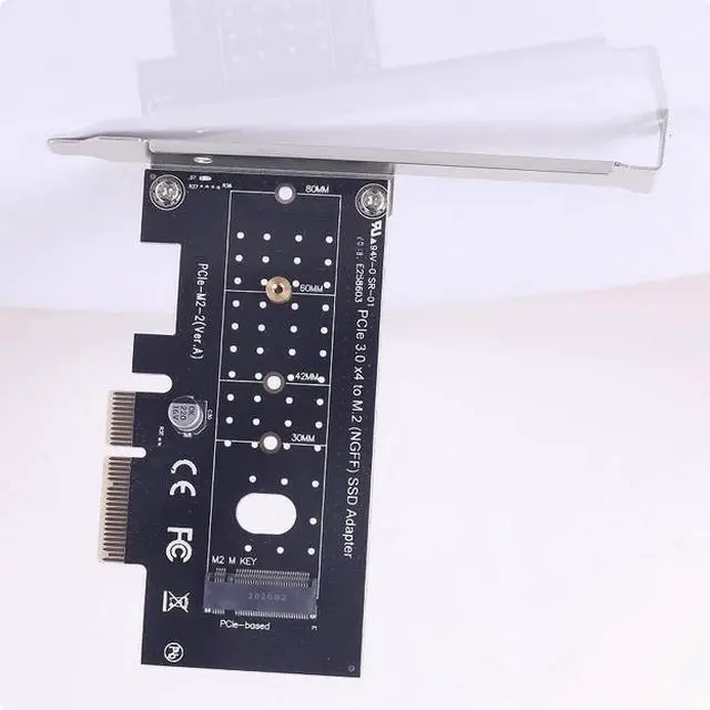 Alt view image 5 of 5 - M.2 to PCI-E3.0X4 High speed expansion NVME conversion card M KEY is a proud SSD conversion card