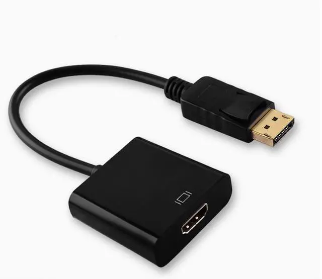 Main image of Displayport to hdmi large DP to HDMI converter DP to HDMI parent computer connected to TV cable