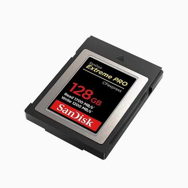 Alt view image 3 of 3 - San-Disk 128GB Extreme PRO CFexpress Card Type B 8K micro single camera card