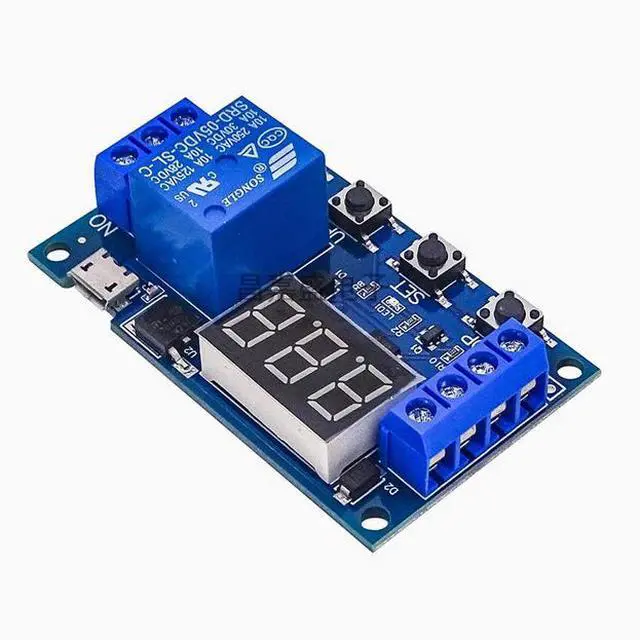 Main image of MICRO interface 1 relay module triggers off delay switch Circuit switch cycle timing delay power module