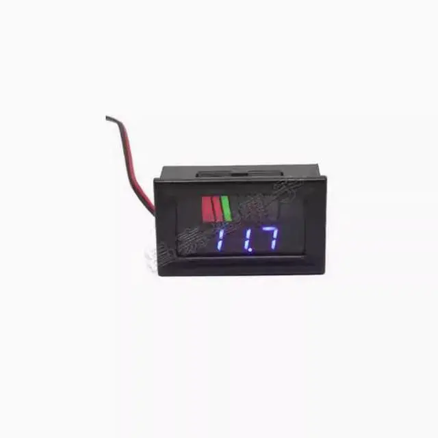 Alt view image 2 of 4 - Digital display battery electric meter electric vehicle display battery lithium battery 12V-60V universal