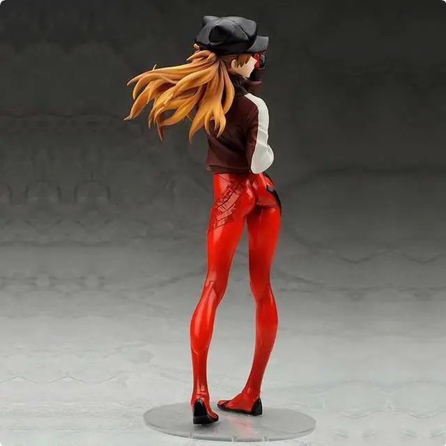 Alt view image 4 of 5 - Anime EVA Asuka new theater version sportswear 1/7 modeling Action Figure 23cm