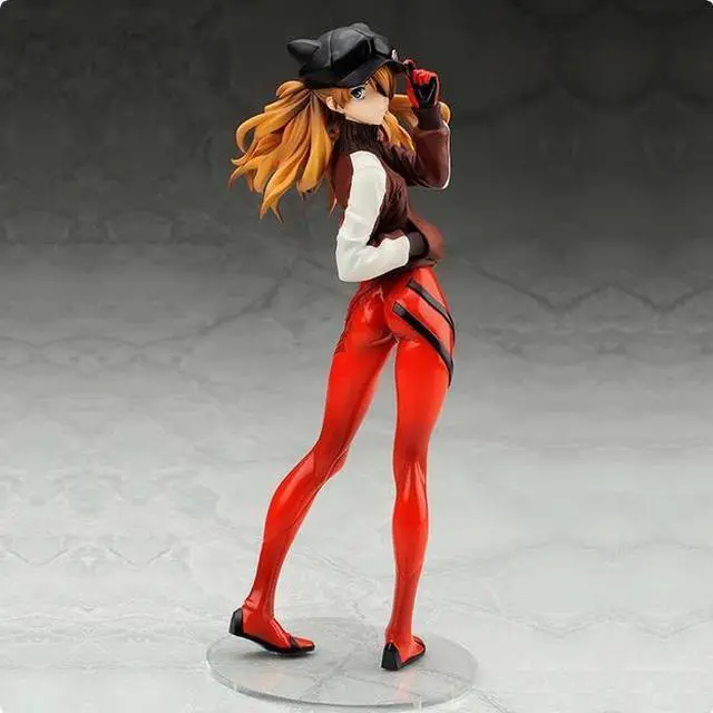 Alt view image 5 of 5 - Anime EVA Asuka new theater version sportswear 1/7 modeling Action Figure 23cm