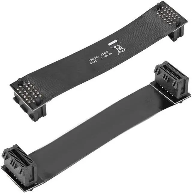 Alt view image 2 of 6 - Flexible SLI Bridge GPU Cable VGA Card Interconnect 10cm Dual Graphics Card SLI Crossfire Cable Bridge Connector For nVidia
