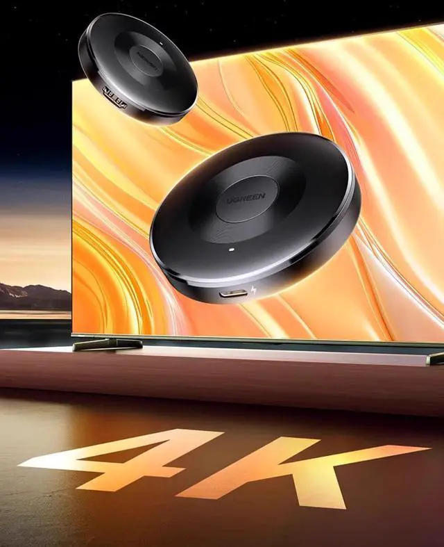 Main image of ugreen 4K 60HZ screen projector Mobile phone and TV wireless hdmi connection transfer monitor computer projector transmission