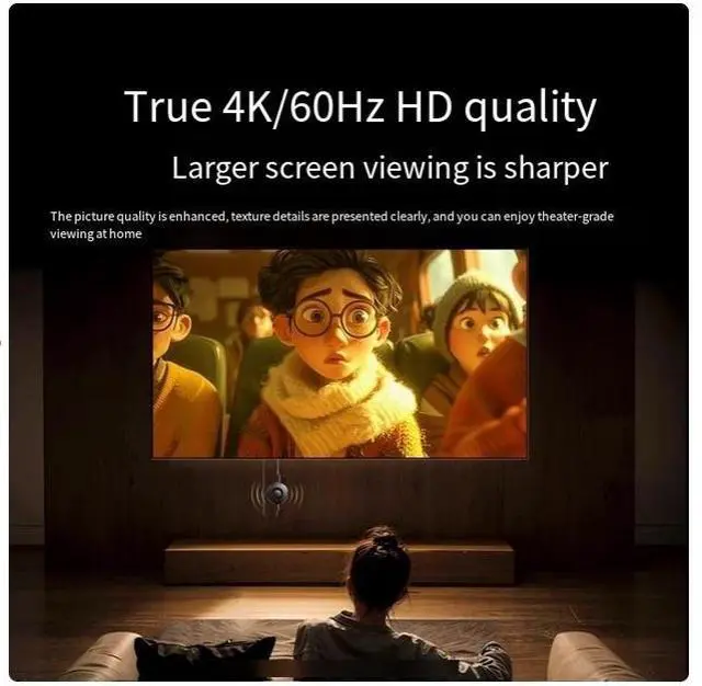 Alt view image 2 of 5 - ugreen 4K 60HZ screen projector Mobile phone and TV wireless hdmi connection transfer monitor computer projector transmission