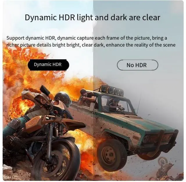 Alt view image 4 of 7 - UGREEN  DP1.4 to HDMI 2.1 adapter 8K HD 144hz desktop computer graphics card External TV projector Expanded display video 4k connection converter  25CM