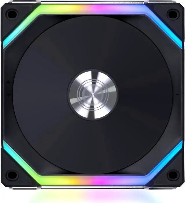 Alt view image 6 of 6 - Lian-Li UNI Fan SL120 V2 RGB Black Single Pack Without Controller - UF-SL120V2-1B