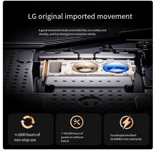 Alt view image 4 of 7 - UGREEN Blu-ray external optical drive CD, DVD, BD burner, laptop external usb3.2 reading cd, universal mobile disc