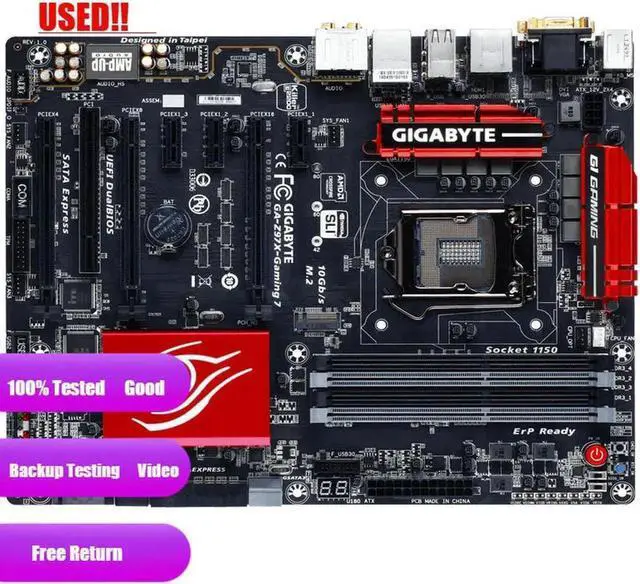 Main image of Z97X GAMING 7 Computer USB3.0 SATAIII Motherboard LGA 1150 DDR3 Z97 Desktop Mainboard