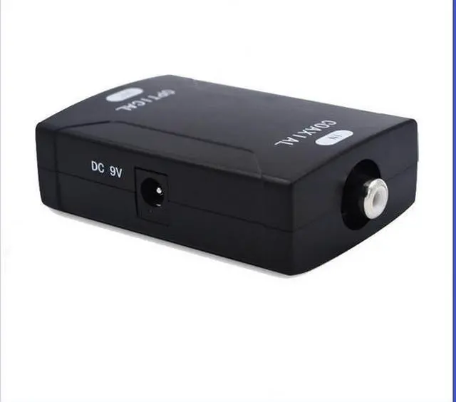 Alt view image 2 of 4 - Coaxial to optical fiber converter signal converter