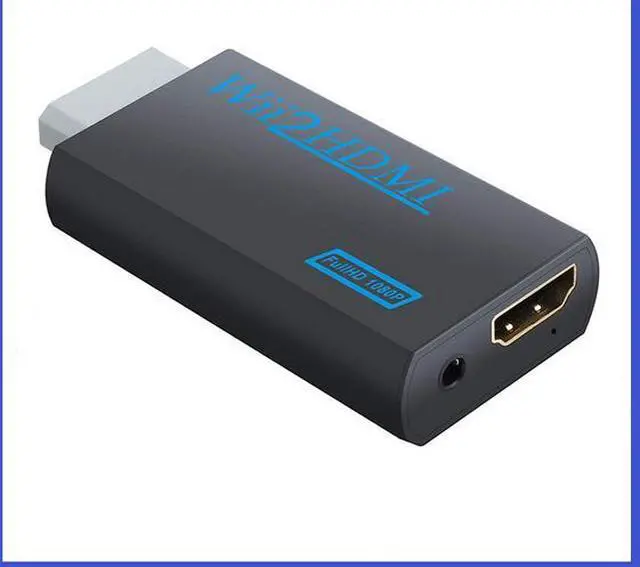 Alt view image 3 of 3 - wii to hdmi high-definition converter, WII2 hdmi, wii to HDMI converter, game console WII adapter