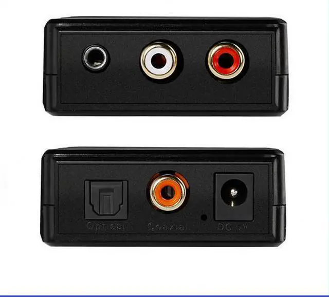 Alt view image 2 of 5 - 5.1 Digital Audio Converter, Fiber Coaxial to Analog Audio Converter, RCA3.5mm audio decoder