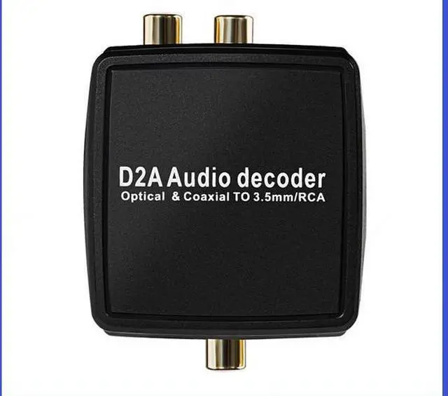 Alt view image 3 of 5 - 5.1 Digital Audio Converter, Fiber Coaxial to Analog Audio Converter, RCA3.5mm audio decoder