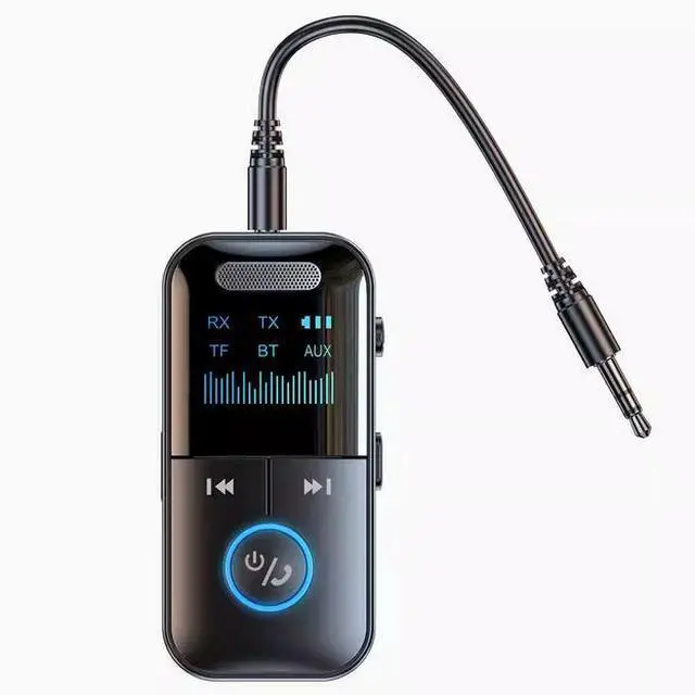 Main image of Bluetooth 5.4 adapter, audio transmitter and receiver, wireless transmission, lossless call, AUX wired to wireless audio