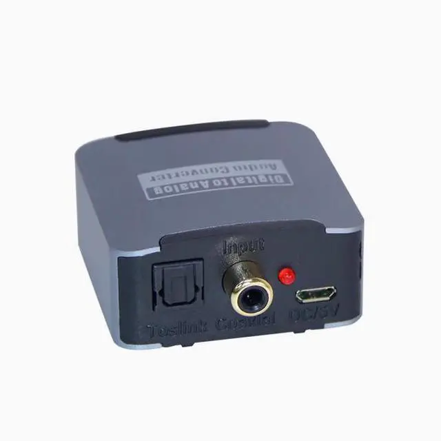 Main image of The digital coaxial audio converter fiber optic is suitable for converting the output audio cable Spdif of Xiaomi TV to analog AUX