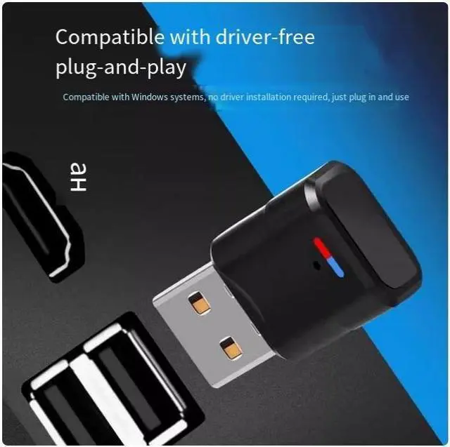 Alt view image 4 of 5 - USB Wireless Bluetooth Audio Transmitter 5.3 is compatible with PS4/PS5/pro/switch/ computer Bluetooth reception