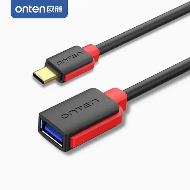 Main image of The ONTEN Type-C to usb 3.0  female Android phone connection cable and data cable are suitable for mobile phones, computers and tablets White