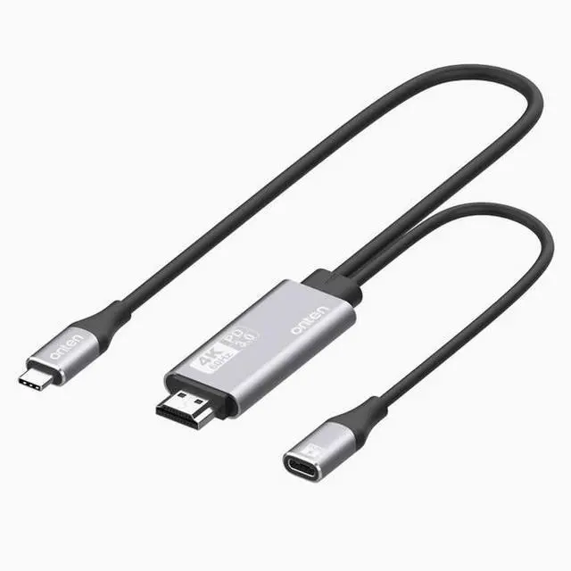 Main image of 4K60hz Type-C to HDMI cable high-definition screen mirroring device PD3.0 power supply The line is 1.8 meters long