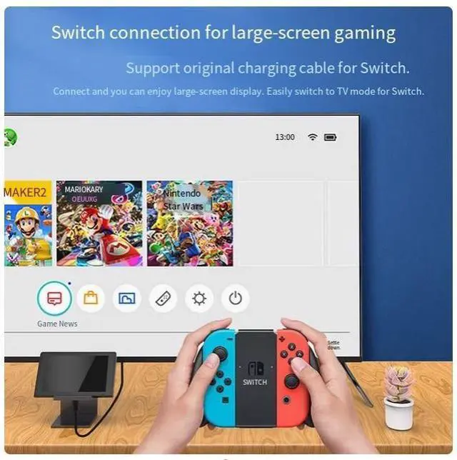 Alt view image 2 of 7 - 4K60hz Type-C to HDMI cable high-definition screen mirroring device PD3.0 power supply The line is 1.8 meters long