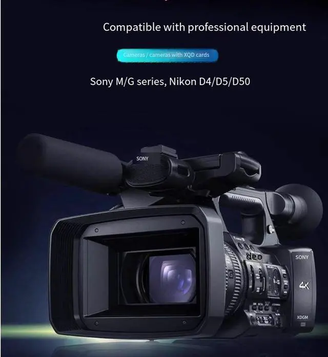Alt view image 6 of 6 - ONTEN TYPE-C XQD high-speed card reader, camera single-lens reflex SD card reader, compatible with SONY M/G series memory card and USB flash drive reader