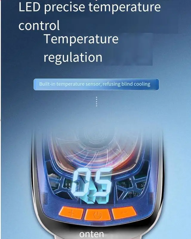 Alt view image 6 of 7 - TYPE-C interface mobile phone cooler, a large-area cooling semiconductor cooling wonder specifically designed for game live streaming, suitable for both Apple and Android devices