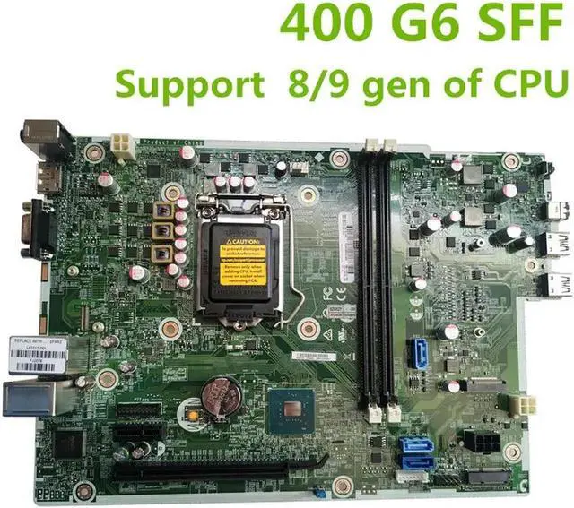 Main image of For Prodesk 400 G6 SFF Desktop Motherboard L64712-601 L64712-001 L63310-001 L49705-001 LGA 1151 DDR4
