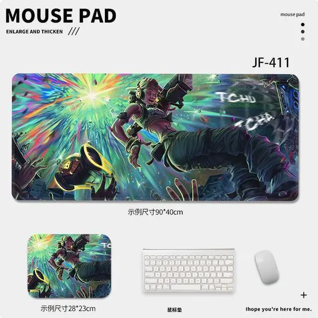 Main image of VALORANT game mouse pad Extended Gaming Mouse Pad with Stitched Edges, Large Mouse pad with Non-Slip Rubber Base for Work & Gaming, Office & Home, 900*400mm