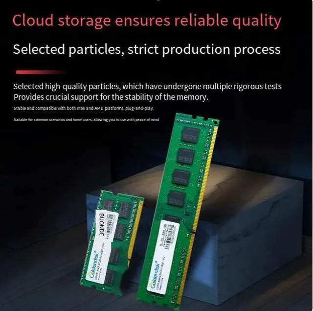 Alt view image 2 of 5 - Goldendisk 8GB DDR3 1600MHz 260PIN SODIMM 1.35V Samsung Chip Notebook memory stick