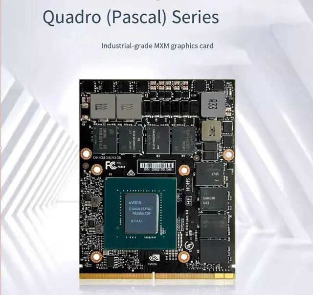 Alt view image 2 of 4 - Goldendisk industrial-grade graphics card P400  8GB  GDDR5 Pascal architecture
