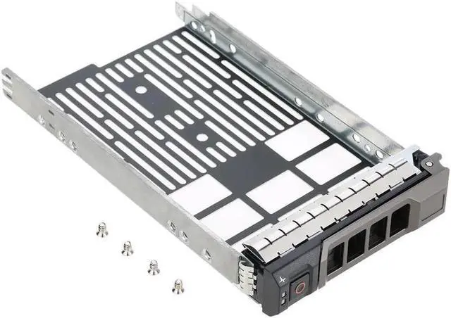 Alt view image 6 of 6 - GOLDENDISK  3.5" SAS SATA Hard Drive Tray Caddy for PowerEdge OF238F R720 R710 R520 R510 R420 R410