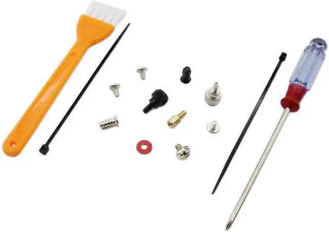 Alt view image 6 of 6 - 330 PCS Personal Computer Screw Kit, PC Spacers Standoffs Screws, Hard Drive Computer Case,Motherboard,Power,Fan,CD-ROM,DVD-ROMs