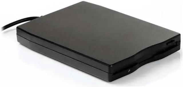 Alt view image 2 of 5 - GOLDENDISK USB Floppy Drive 3.5" USB External Floppy Disk Drive Portable 1.44 MB FDD USB Drive Plug and Play for PC Windows 10 7 8 Windows XP Vista Mac Black