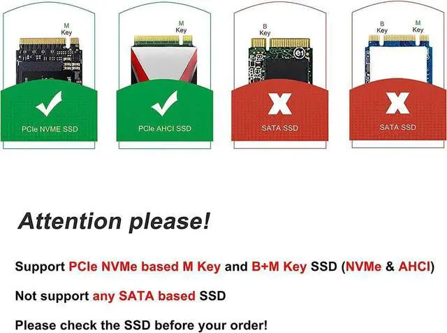 Alt view image 3 of 7 - M.2 NVME SSD Convert Adapter, 12+16pin M.2 NGFF M-Key SSD Convert Card for MacBook Air Pro Retina Mid 2013 2014 2015 2016 2017, NVME AHCI SSD Upgraded Kit for A1465 A1466 A1398 A1502