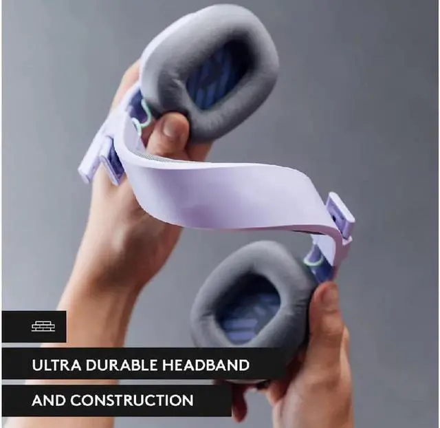 Alt view image 7 of 7 - A10 Gaming Headset Gen 2 Wired Headset - Over-Ear Gaming Headphones with flip-to-Mute Microphone, 32 mm Drivers, for Xbox Series X|S, Xbox One, Playstation 5/4, Nintendo Switch, PC, Mac - Lilac