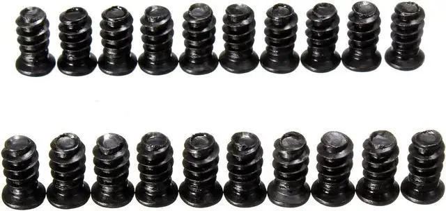 Alt view image 4 of 4 - 20Pcs Computer PC Case Cooling Fan Mount Screws Black For Fans 60mm 80mm 120mm