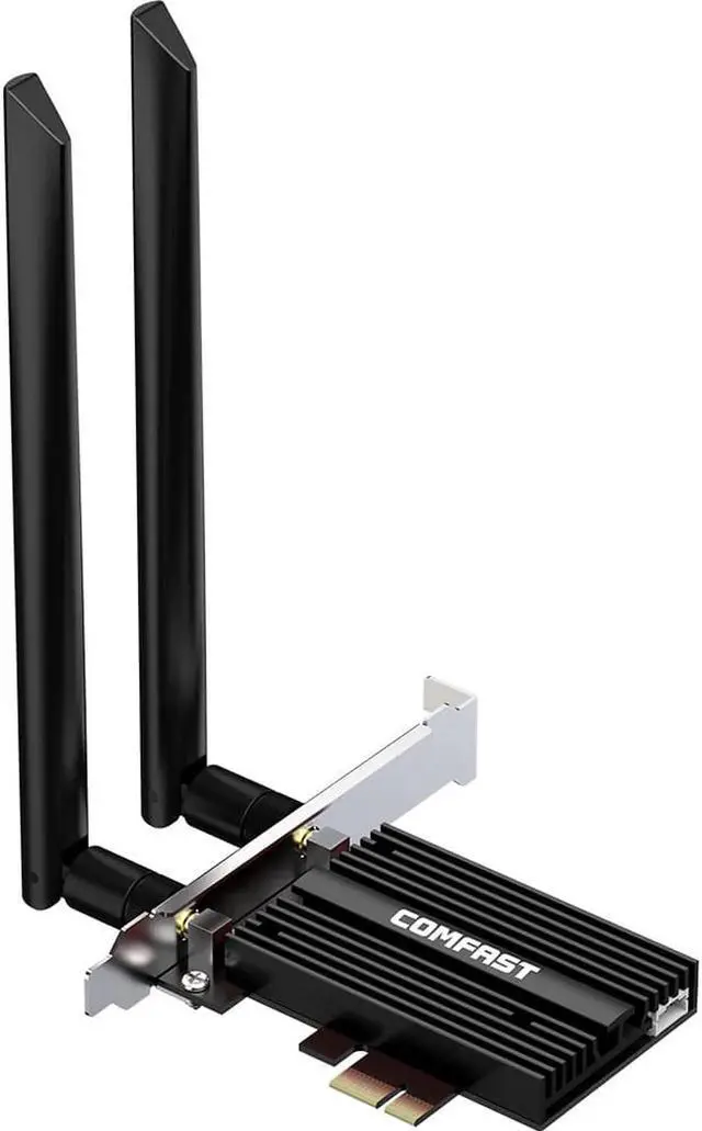 Main image of PCIe WiFi 6 Card Bluetooth 5.1 AX 3000 Mbps AX200 Dual Band 5.GHz/2.4GHz PCI-E Wireless WiFi Network Adapter Card for Desktop Windows 10 64-bit
