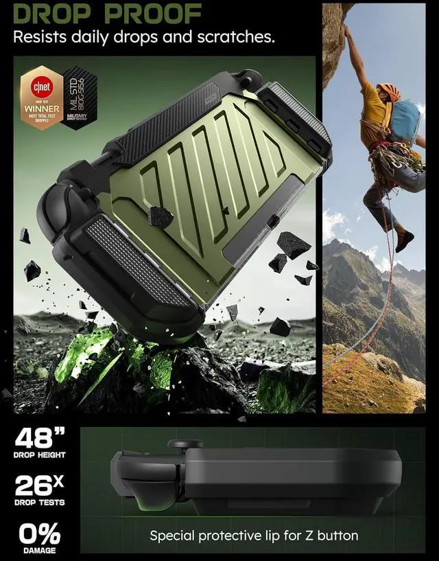 Alt view image 5 of 7 - SUPCASE for Nintendo Switch 2 Case 2025 (Unicorn Beetle Pro), [Military-Grade Protection] [Magnetic Joy Con Controllers Friendly] Dockable Integrated Cover Accessories for Nintendo Switch 2, Guldan