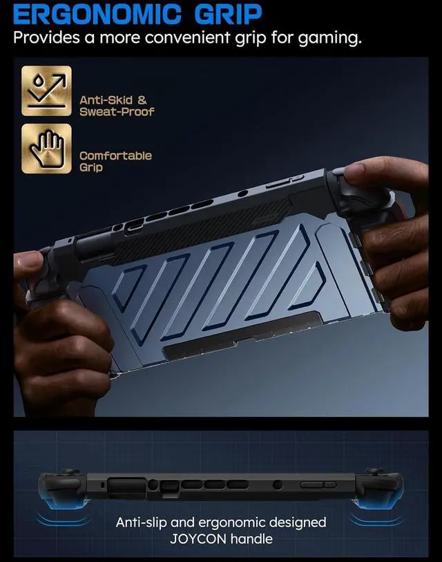 Alt view image 6 of 7 - SUPCASE for Nintendo Switch 2 Case 2025 (Unicorn Beetle Pro), [Military-Grade Protection] [Magnetic Joy Con Controllers Friendly] Dockable Integrated Cover Accessories for Nintendo Switch 2, Tilt