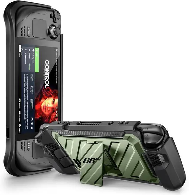 Main image of SUPCASE Unicorn Beetle Pro Series Case for Steam Deck(2022) / Steam Deck OLED(2023), Rugged Slim Protective Case with Kickstand (Guldan)