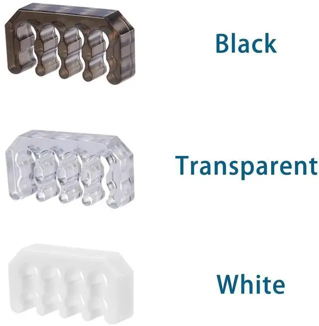 Alt view image 4 of 6 - GOLDENDISK Cable Comb Kit for Power Cable,Sleeve Management Tools Wire Organizer Comb Includes 4x24 P+4x16P+12x8P+4x6P Computer Case Water Cooling Cable Organizer(Black)