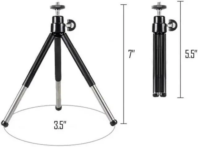 Alt view image 5 of 7 - 1080P Webcam for PC, Full HD Computer Camera with Cover, USB Web Cam with Microphone, Cover, Expandable Tripod, Streaming Camera for Skype, Streaming, Teleconference etc.