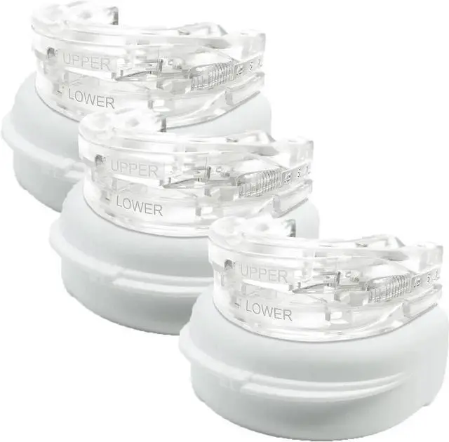 Main image of Anti Snoring Device, Men/Women Mouth Guard Sleep Apnea Dental Lab Approved Stop snoring(3pcs)