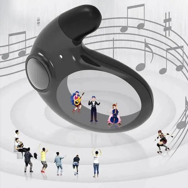 Alt view image 4 of 7 - Invisible Sleep Wireless Earphone IPX5 Waterproof, Wireless Earbuds Sense-Free to Wear Bluetooth 5.3 Headphones Touch Control with Wireless Charging Case, Double Noise Cancelling